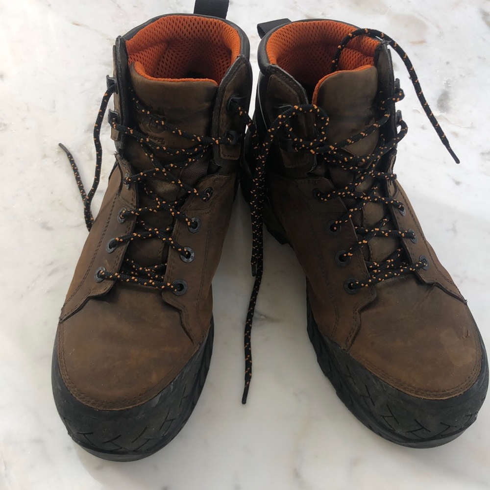 Mens Timberland Pro Work Summit Safety Boots SZ 9 VGUC